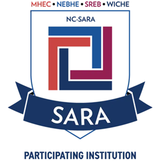 NC-SARA Participating Institution logo featuring regional compacts MHEC, NEBHE, SREB, and WICHE.